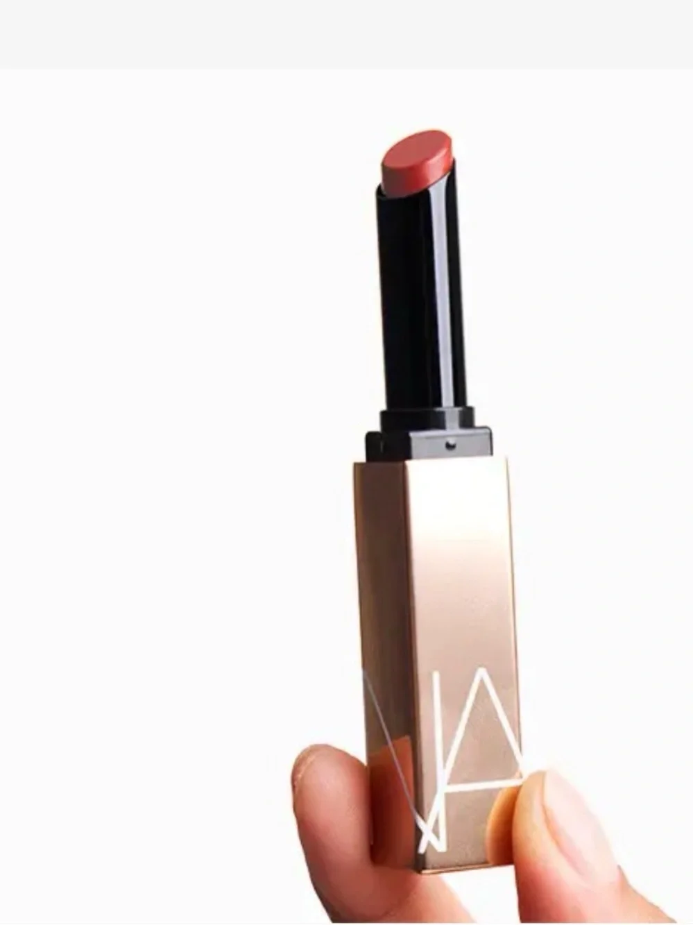 NARS COSMETICS Afterglow Sensual Shine Lipstick in High Gear (Burnished Coral)